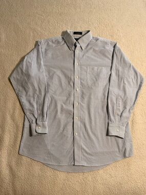 Stafford Essentials Striped Classic Fit 16 1/2 (34-35)